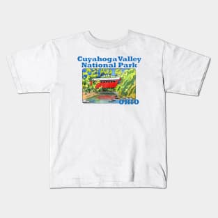 Cuyahoga Valley National Park, Ohio Kids T-Shirt